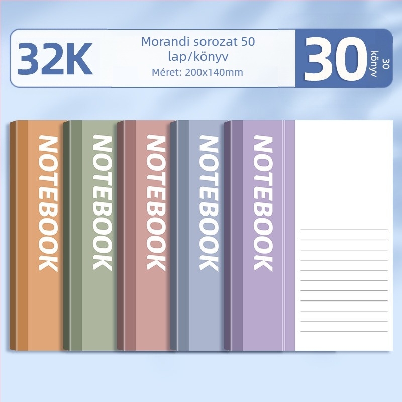 Notesz Four Seasons – ragasztott kötés, Dowling papír, 1–50 oldal, irodai stílus