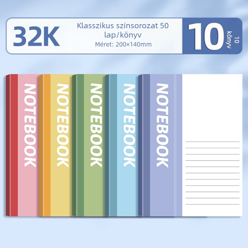 Notesz Four Seasons – ragasztott kötés, Dowling papír, 1–50 oldal, irodai stílus