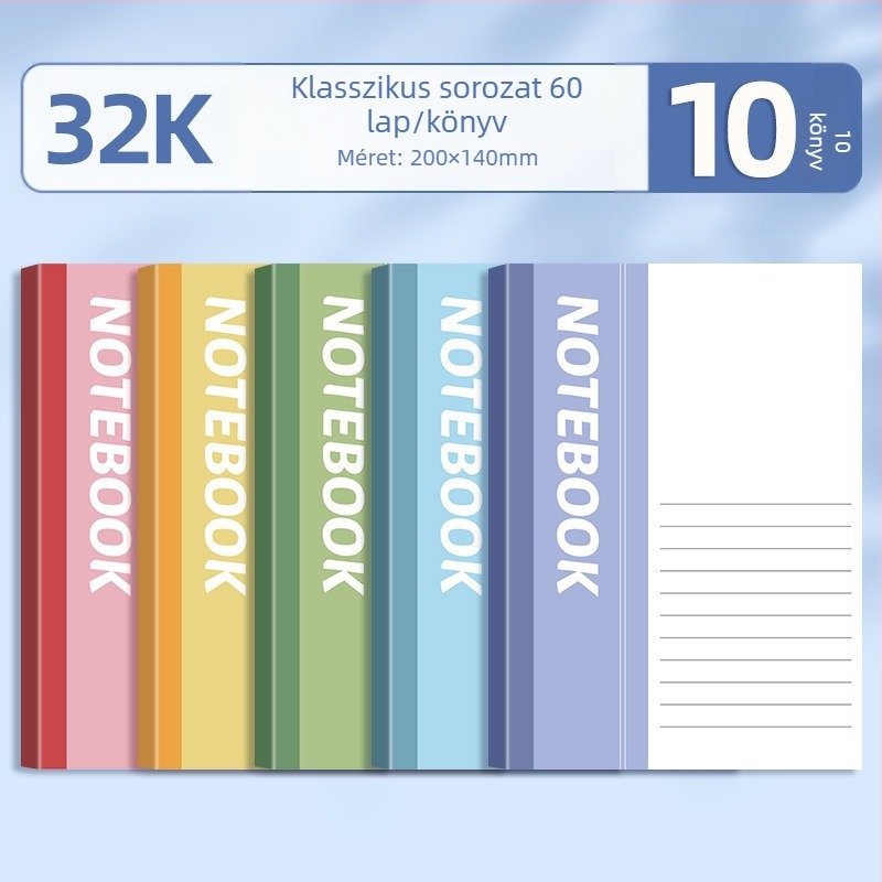 Notesz Four Seasons – ragasztott kötés, Dowling papír, 1–50 oldal, irodai stílus
