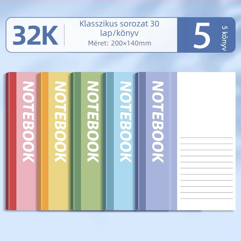 Notesz Four Seasons – ragasztott kötés, Dowling papír, 1–50 oldal, irodai stílus