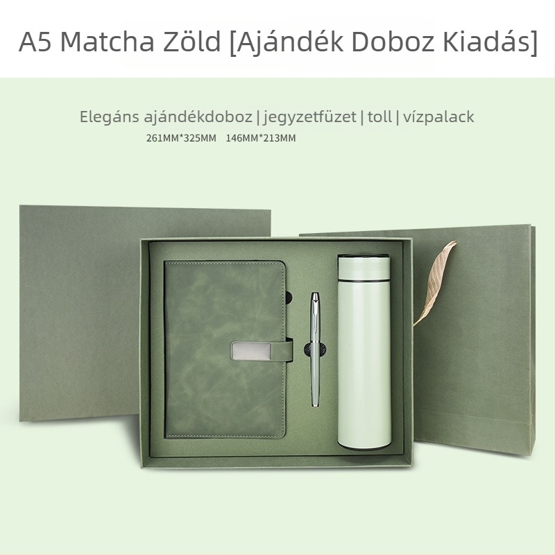 Ning zhan Jegyzetfüzet logónyomtatással, műbőr borító, drótos kötés, Dowling papír, 100–200 oldal