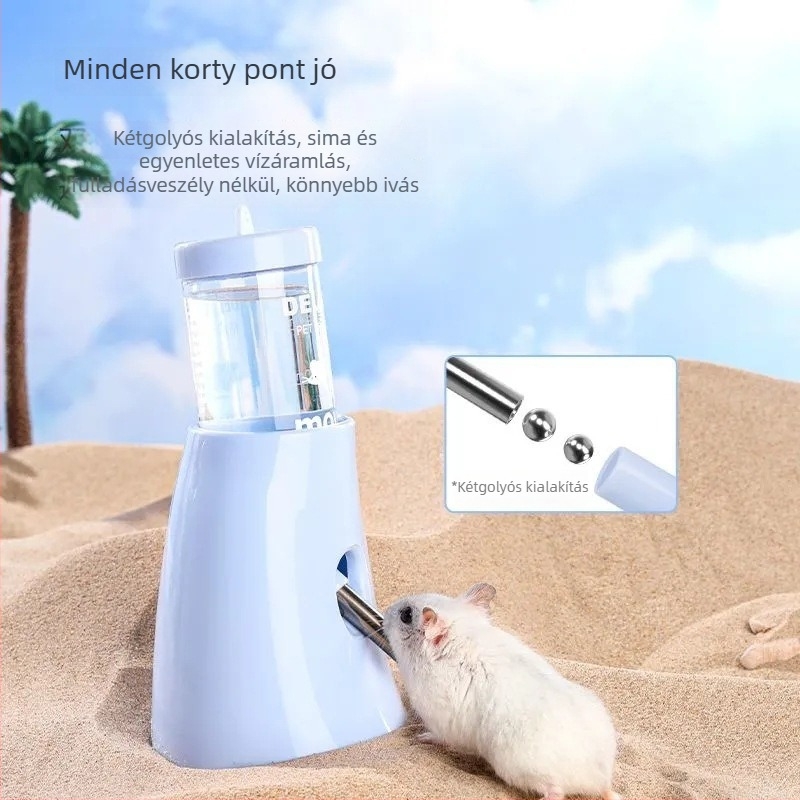 Hamster ivóvíz adagoló | Műanyag test | Eredet: Zhejiang | Márka: Egyéb