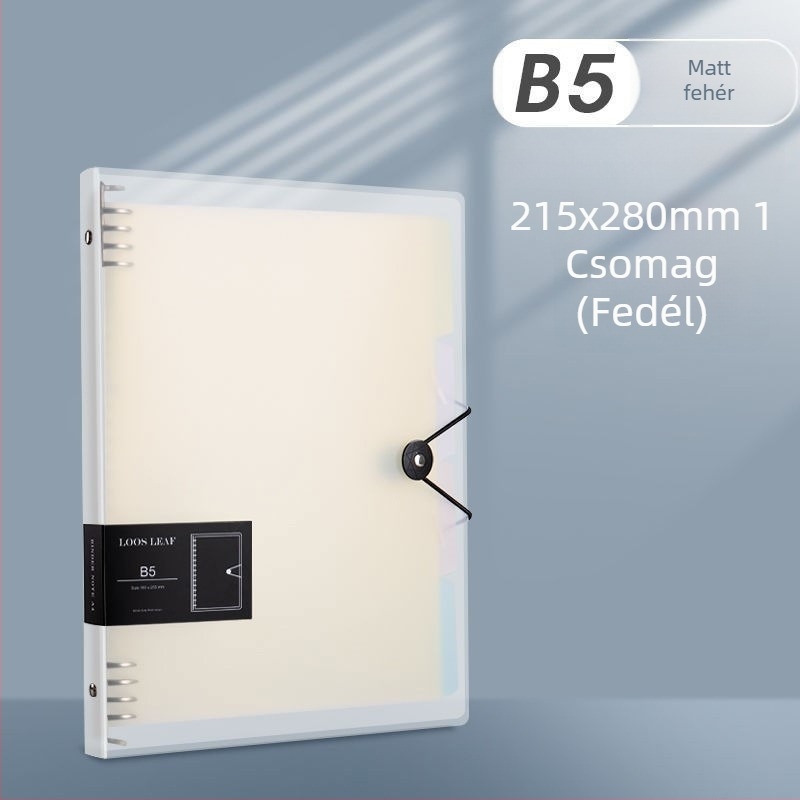 Mengjin Leválasztható jegyzetfüzet, PP borító, 80 g papír, 50–100 oldal