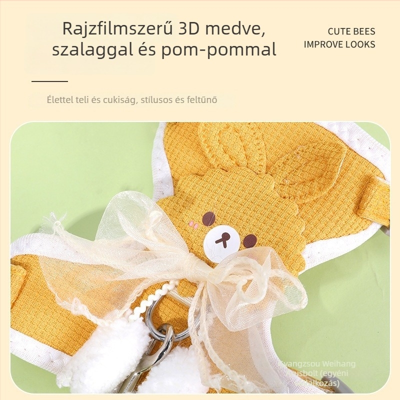 Macska póráz, Poliészter, Zhejiang eredetű, Húzóöv, Macskáknak