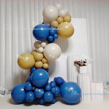 Eseményekhez tervezett ballonív – Tongxuan, latex anyag, kerek forma, New color smoke sorozat