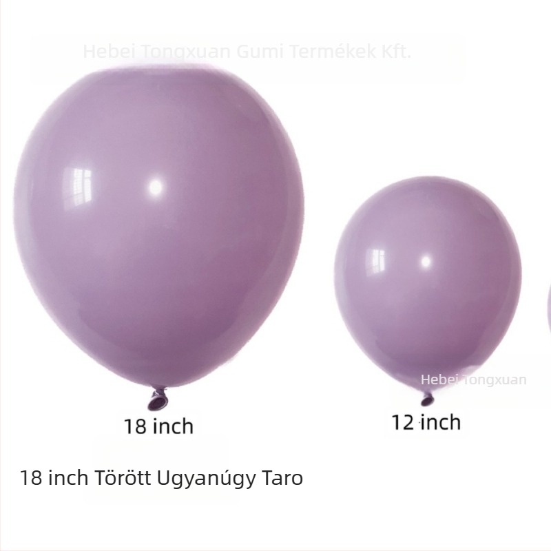 Eseményekhez tervezett ballonív – Tongxuan, latex anyag, kerek forma, New color smoke sorozat