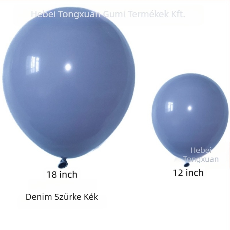 Eseményekhez tervezett ballonív – Tongxuan, latex anyag, kerek forma, New color smoke sorozat