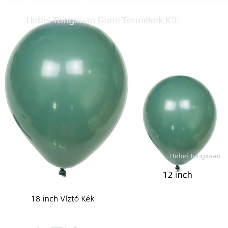 Eseményekhez tervezett ballonív – Tongxuan, latex anyag, kerek forma, New color smoke sorozat