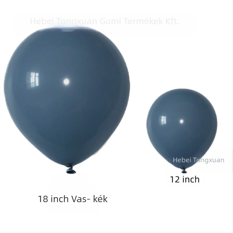 Eseményekhez tervezett ballonív – Tongxuan, latex anyag, kerek forma, New color smoke sorozat