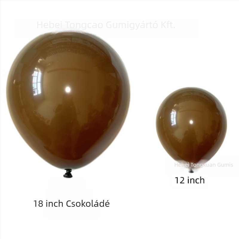 Eseményekhez tervezett ballonív – Tongxuan, latex anyag, kerek forma, New color smoke sorozat