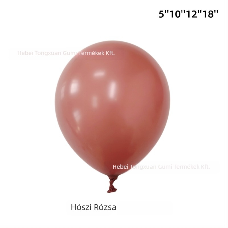 Eseményekhez tervezett ballonív – Tongxuan, latex anyag, kerek forma, New color smoke sorozat