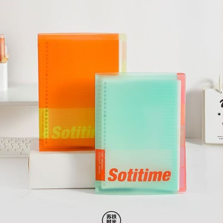 Cycad Time 26-lyukas füzet, 40 oldal, belső PVC/PP lapok, 80 g papír