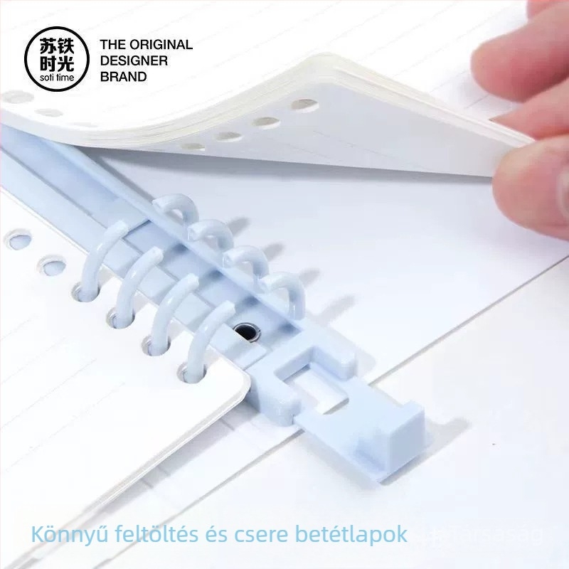 Cycad Time 26-lyukas füzet, 40 oldal, belső PVC/PP lapok, 80 g papír