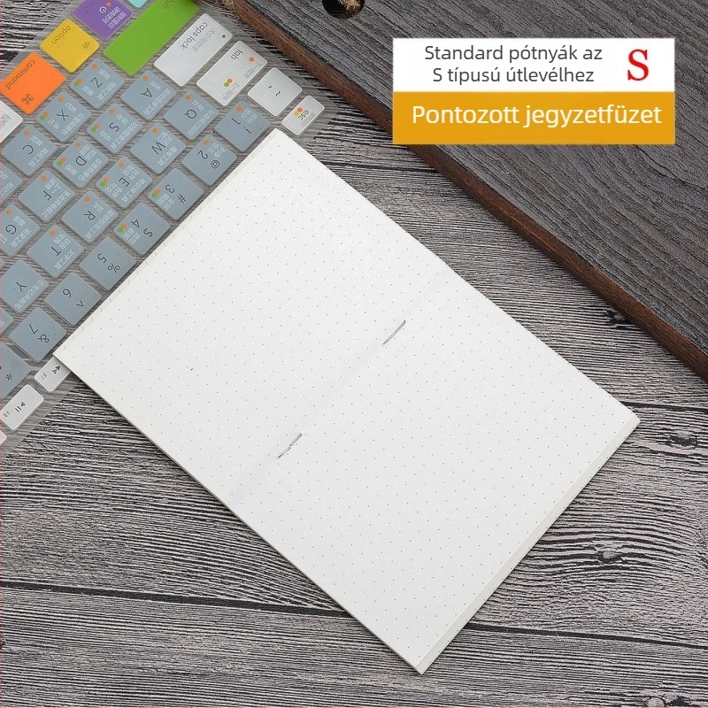 Csavaros kötésű jegyzetfüzet kraft borítóval, Dowling/kraft belső lapok, 100 gsm papír, 100–200 oldal