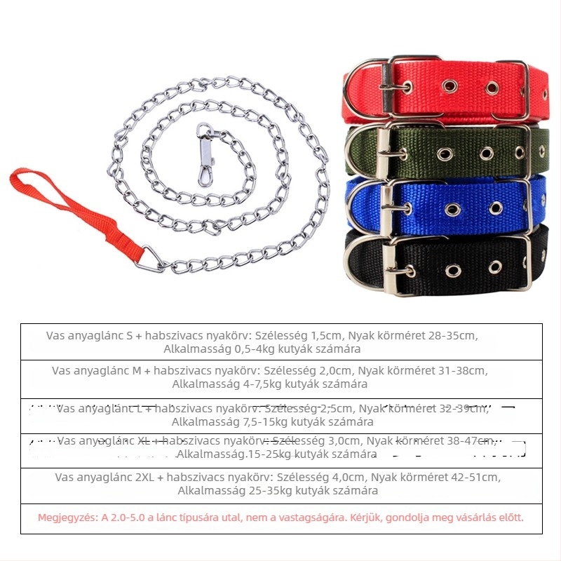 Állati számára láncos póráz - nem kihúzható, modell XR635786859033, 200 darabos doboz