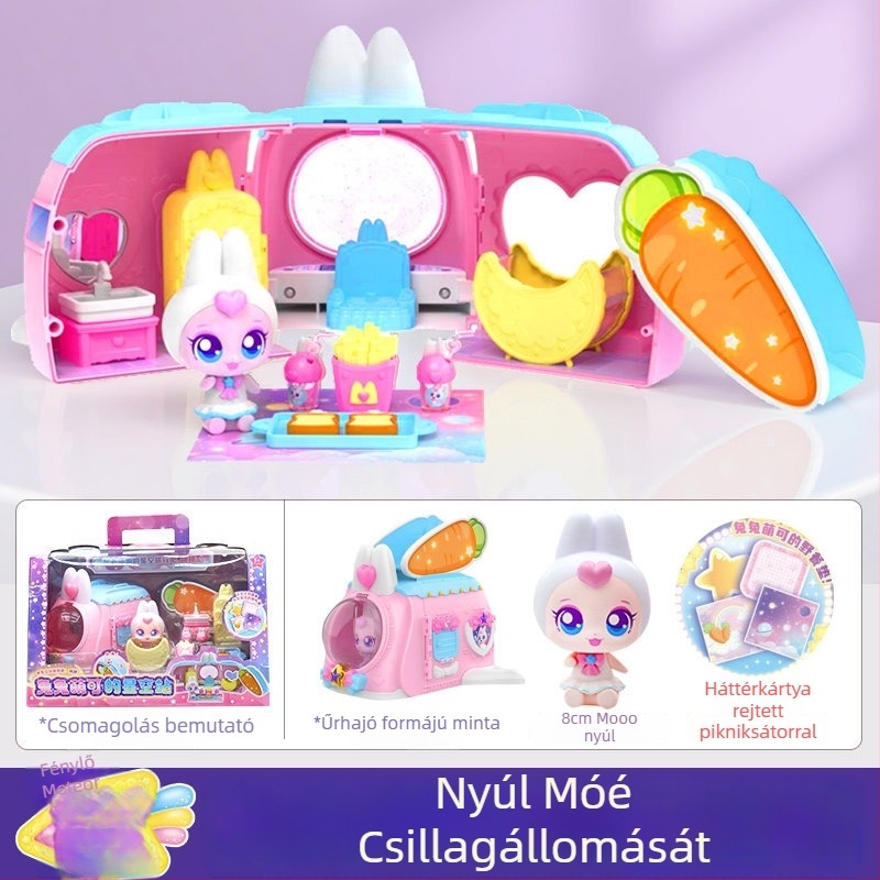 Interaktív beszélő baba világítással és hanggal 7–14 éveseknek • Anyag: műanyag/gumi • Fejlesztés: érzelmek, vizuális percepció, kéz- és szem-koordináció