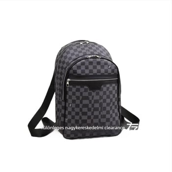 Utazó hátizsák top-grain marhabőrrel, 20–35L, kompatibil 14 hüvelykes laptophoz, európai–amerikai retro stílus