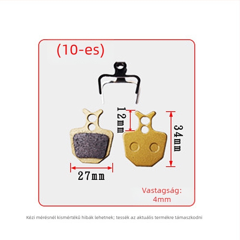 Hegyi kerékpár tárcsafék betétek, mechanikus fékezés, különböző modellek