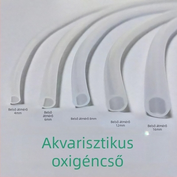 Műanyag akváriumi oxigéncső oxigénpumpához, 1,5 kg, akvárium felszerelés