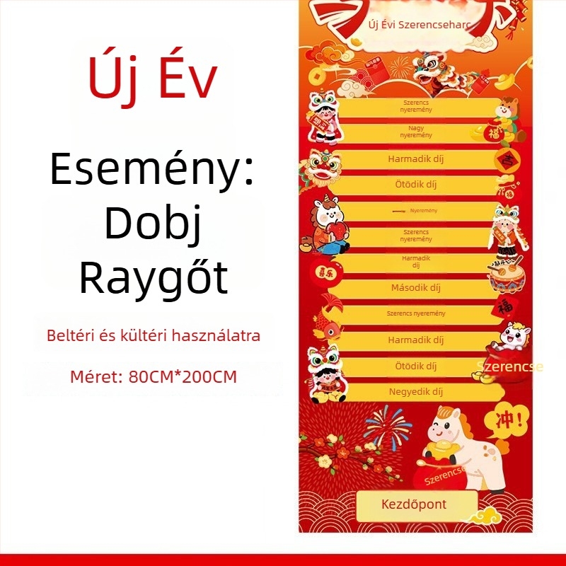 Interaktív játékrekvizitek vállalati csapatépítéshez, helyszíni dekorációhoz — Xiping, univerzális stílus