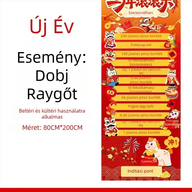 Interaktív játékrekvizitek vállalati csapatépítéshez, helyszíni dekorációhoz — Xiping, univerzális stílus