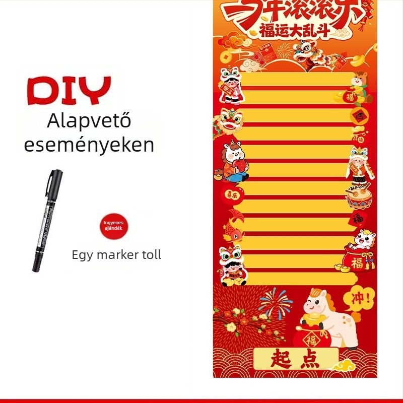Interaktív játékrekvizitek vállalati csapatépítéshez, helyszíni dekorációhoz — Xiping, univerzális stílus