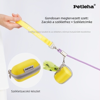 Kisállat ürülék zacskó adagoló, Petleha L8, 100 darabos csomag, WC