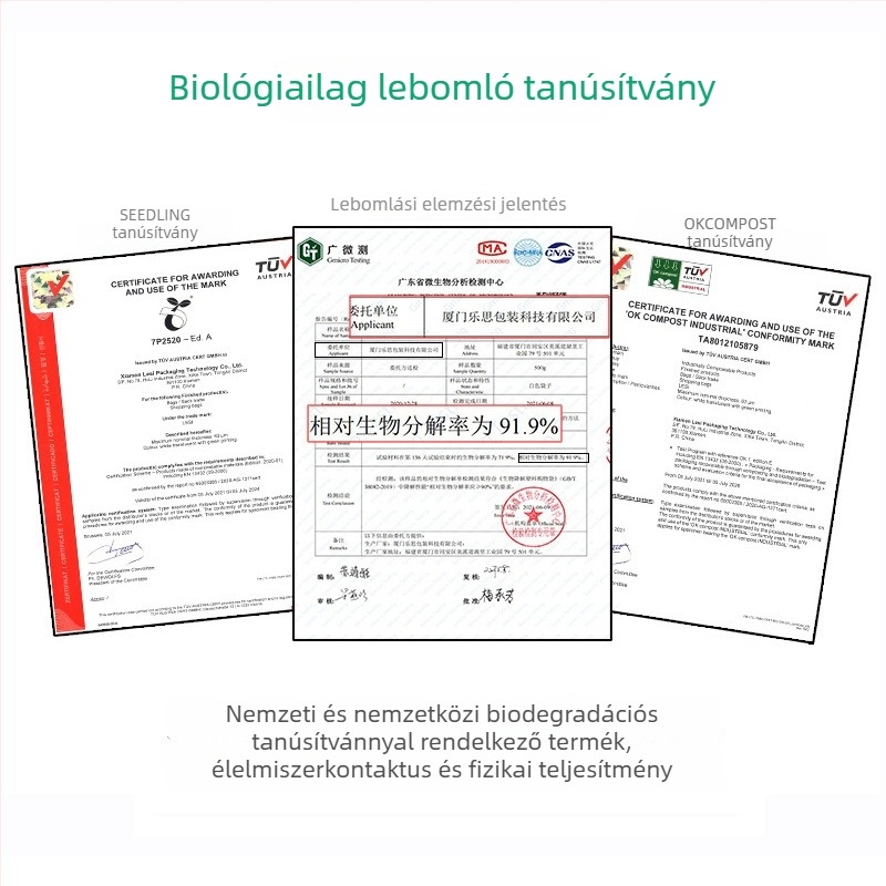 Biodegradable kutyaállat hulladékszacskó, nagy, vastított, illatosított, egy‑használatos, testreszabható, hordozható – LESI márka, 100% virgin műanyag, gravírozott nyomtatás, származás Xiamen Fujian, kód Xgd001