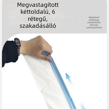 Universális, környezetbarát vastagított macska WC zacskók — macska ürülék gyűjtő- és tárolózacskók