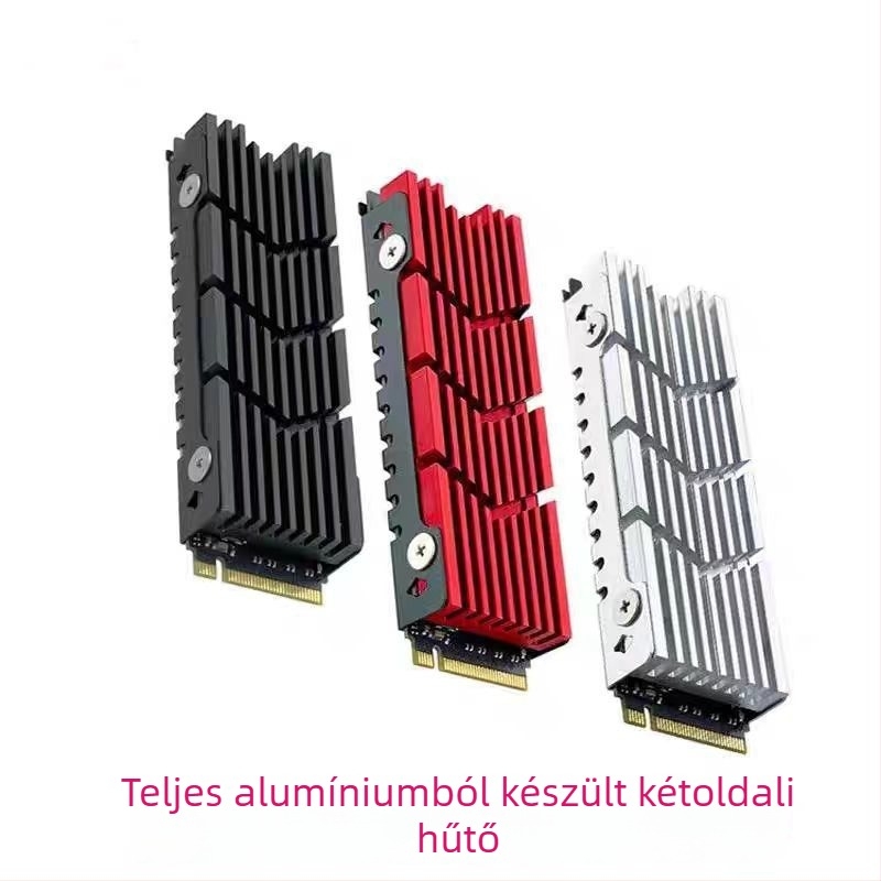 M.2 SSD hűtő, alumínium, 60 g, M.2 meghajtókhoz