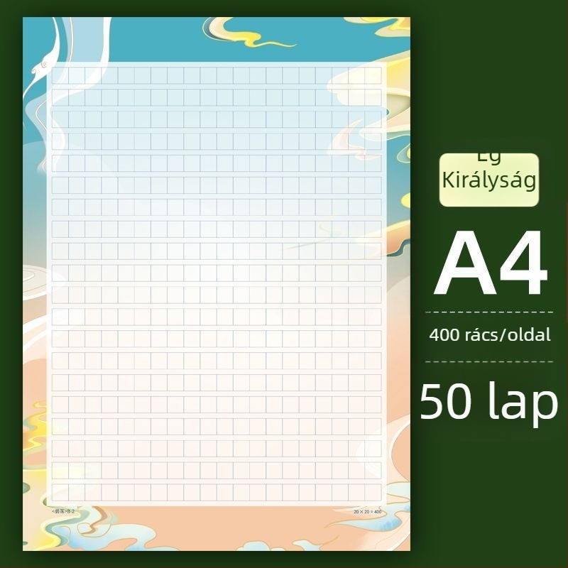 Kínai kompozíciós papír, bevont papír, stílus kínai boríték; ajándék osztálytársnak, karácsony