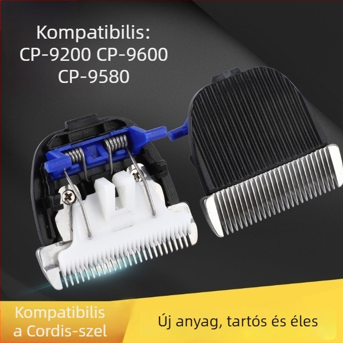 Pet elektromos vágófej, kompatibil 9700/9600/PC902/PC908 modelljeivel, kerámia él