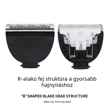 USB-vel működő hajvágó kerámia penge, teljesen mosható, kefés motor, háziállatok ápolására