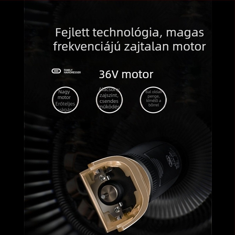 Elektromos kutyaszőrnyíró – magas teljesítmény, 36V, kábeles
