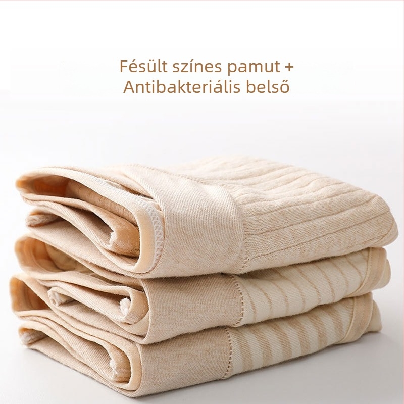 Kismama alacsony derekú pamut bugyi, fő anyag 95% pamut, 100% pamut alsó rész, négy évszakos viselet, minden terhességi szakaszhoz és a szoptatás idejére