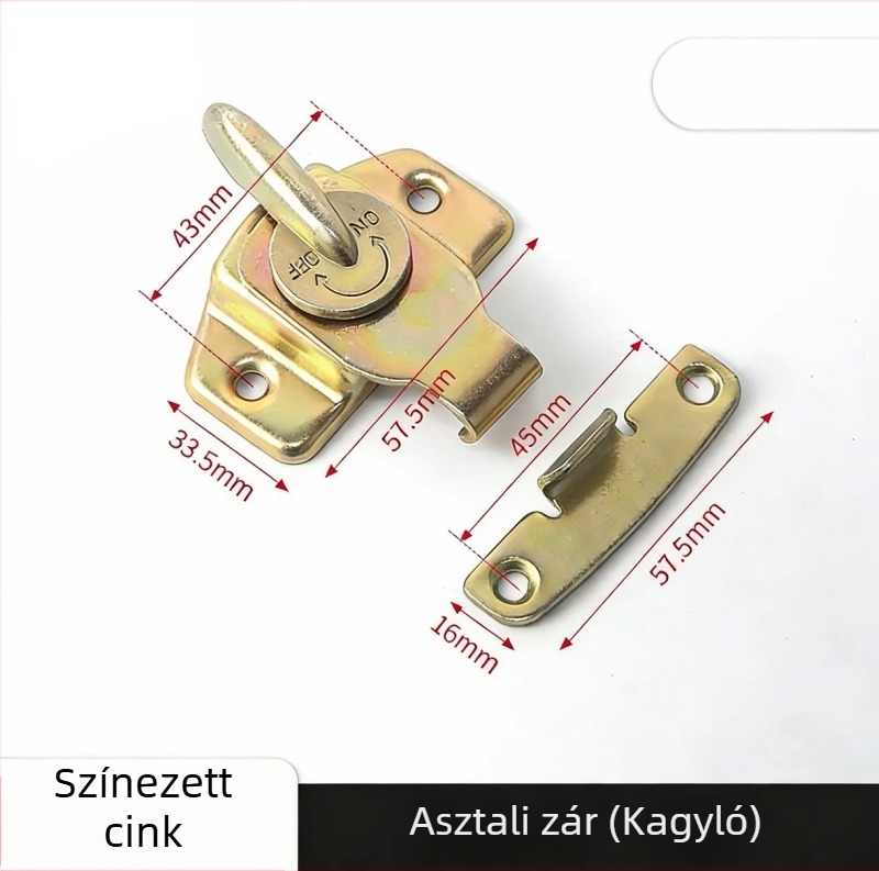 Rejtett zár asztallábhoz, rozsdamentes acélból, elektroplating bevonattal, univerzális asztalláb-tartó, modern minimalista stílus