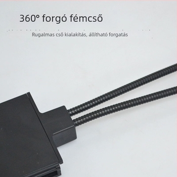 LED akvárium clamp lámpa – 12W, modell JY-SS2-12W, vízálló, LED fényforrás, alkalmas tengeri akváriumokhoz