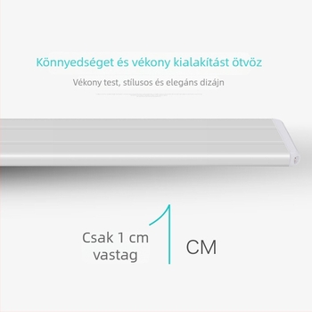 Prémium akváriumi LED-világítás behajtható tartóval – fehér és kék fény