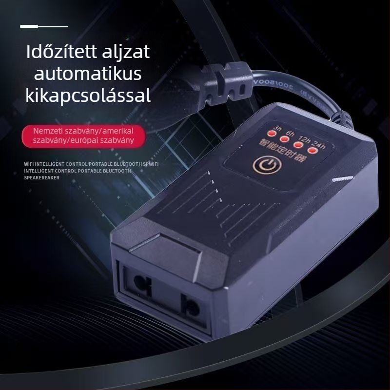 Akváriumi fertőtlenítő lámpa négyfokozatú időzítővel, automatikus ciklussal és növényvilággal