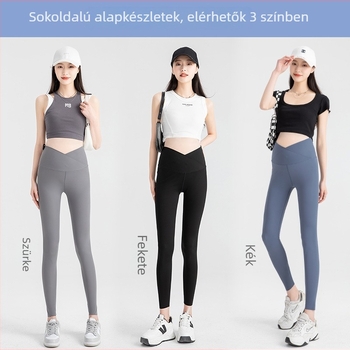 Kismama jóga leggings – vékony anyag, szoros fazon, Nylon 80–90% + Spandex <30%, nadrág hossz