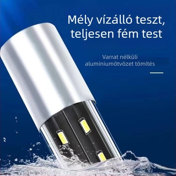 Akvárium LED világítás – merülő fény, állítható felső lámpa, kék fény díszhalakhoz