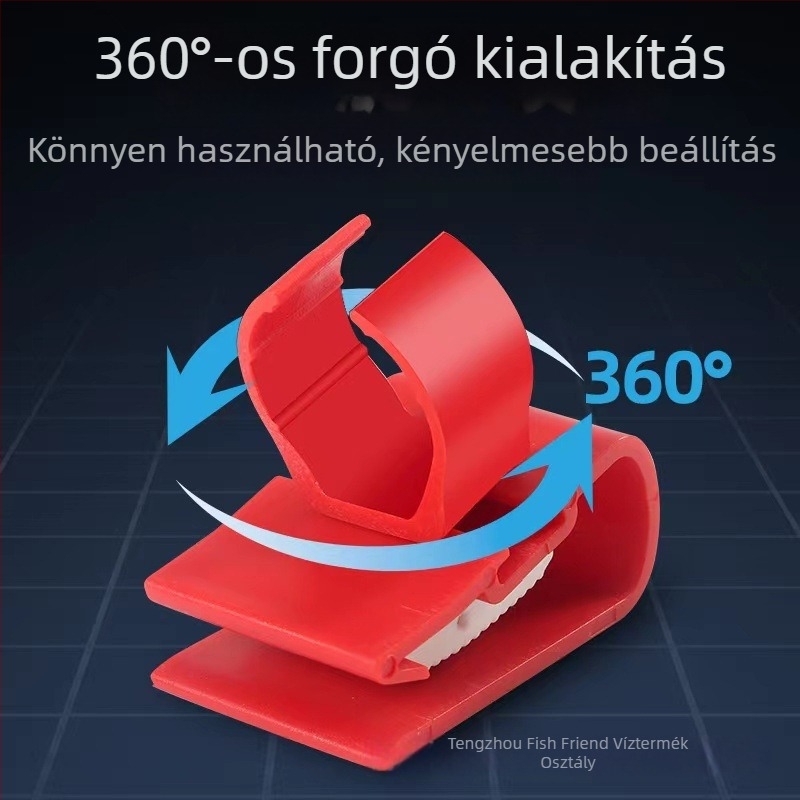 Univerzális lámpa-klipsz akváriumhoz, T5/T8 cső tartó