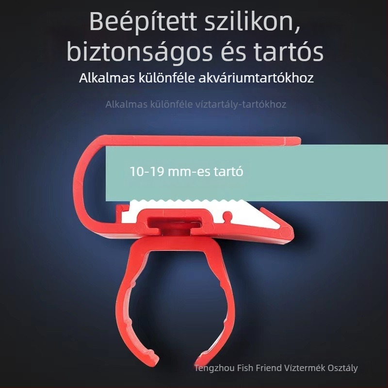 Univerzális lámpa-klipsz akváriumhoz, T5/T8 cső tartó