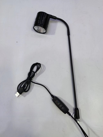 USB akváriumi lámpa időzítővel és fényerő-szabályozással, bambuszpanellel vízi növényekhez és akvascape-hez
