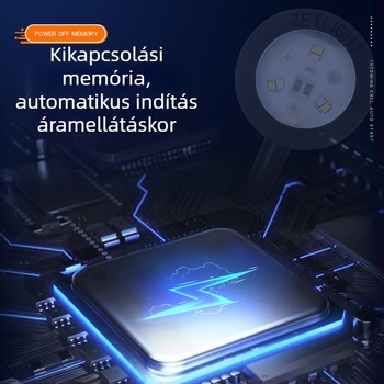 Jiguang M1 algás akváriumi LED-fény — sós vízhez, teljes spektrumú fény korallok és vízi növények számára, klip-es lámpa