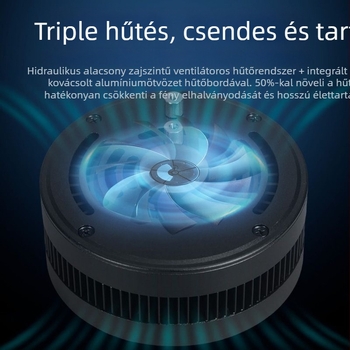 Teljes spektrumos akváriumi LED világítás, szabályozható downlight, alumíniumötvözet, 40W/60W, Longyue Lighting, Guangdong eredetű, fotoszintézishez