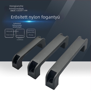 Műanyag fogantyú szekrényajtókhoz és berendezésekhez — modern egyszerű stílus; Anyag: Műanyag; Stílus: Modern egyszerűség