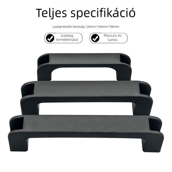 Műanyag fogantyú szekrényajtókhoz és berendezésekhez — modern egyszerű stílus; Anyag: Műanyag; Stílus: Modern egyszerűség