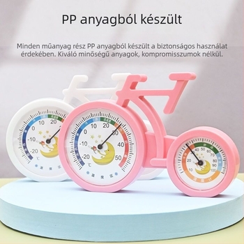 Higrométer belső használatra – falra szerelhető, 1°C hőmérséklet felbontás
