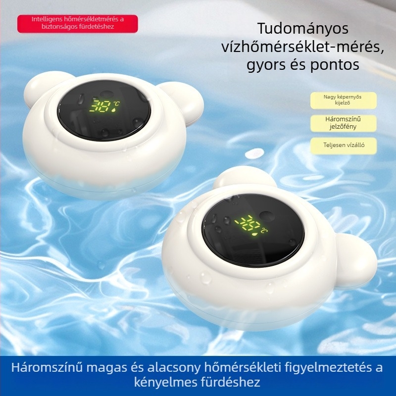 Okos baba fürdőhőmérő – gyors és pontos vízhőmérséklet-mérés otthoni használatra